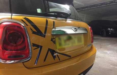 custom mini boot graphics decals