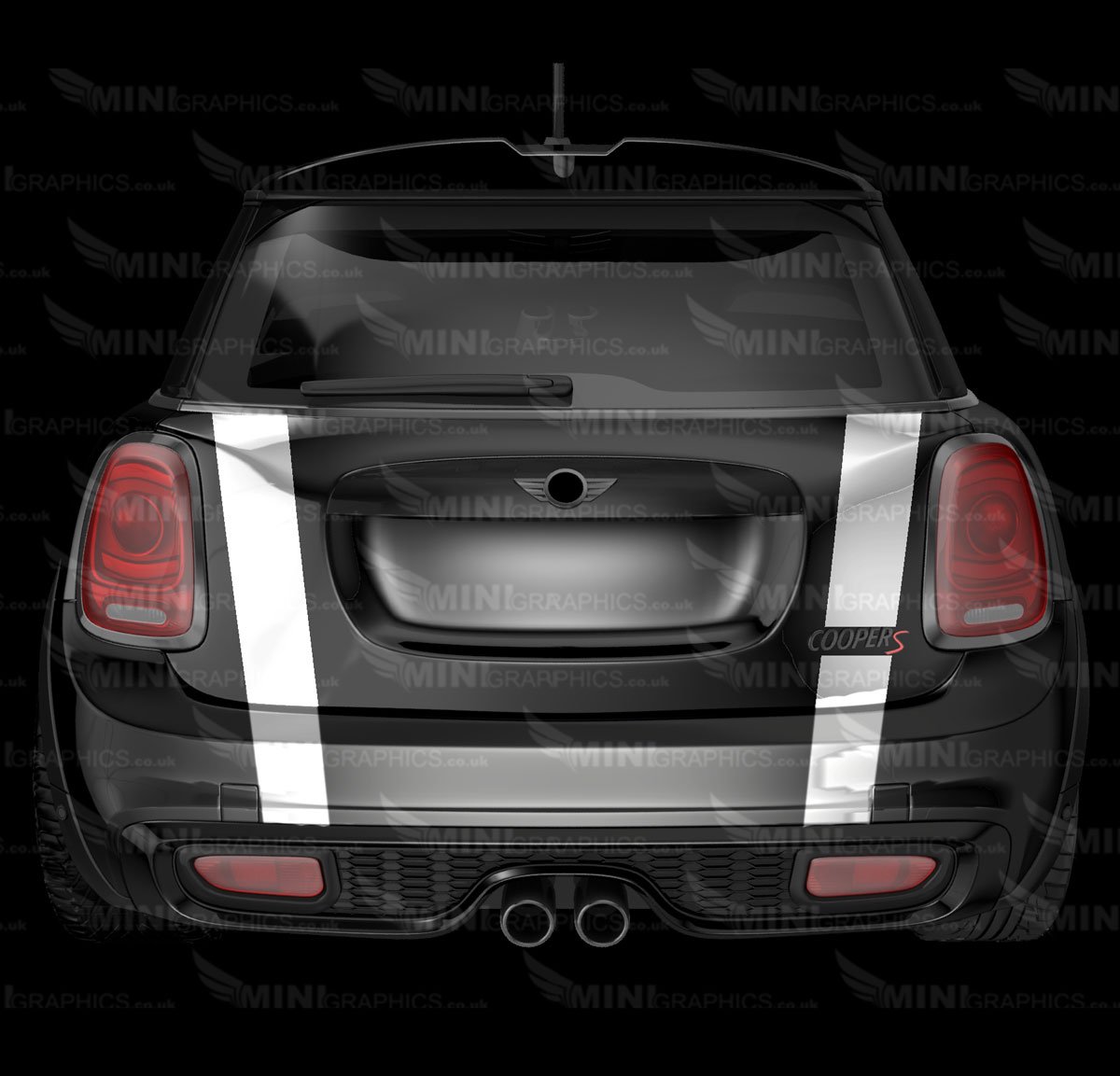 Standard boot and bumper stripes