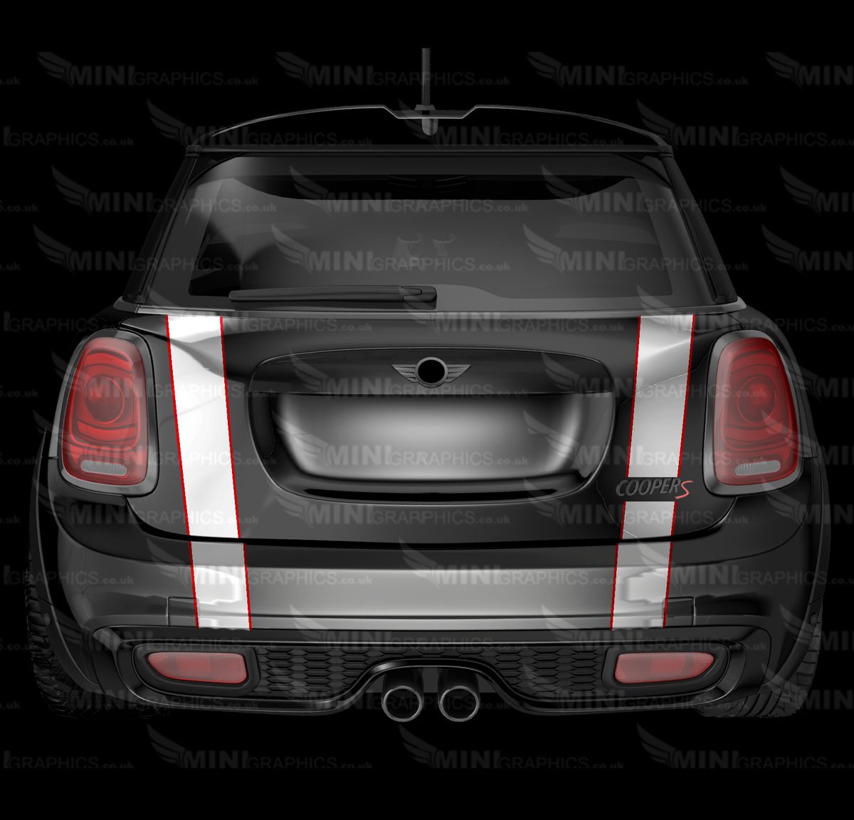 Pin Stripe boot and bumper stripes